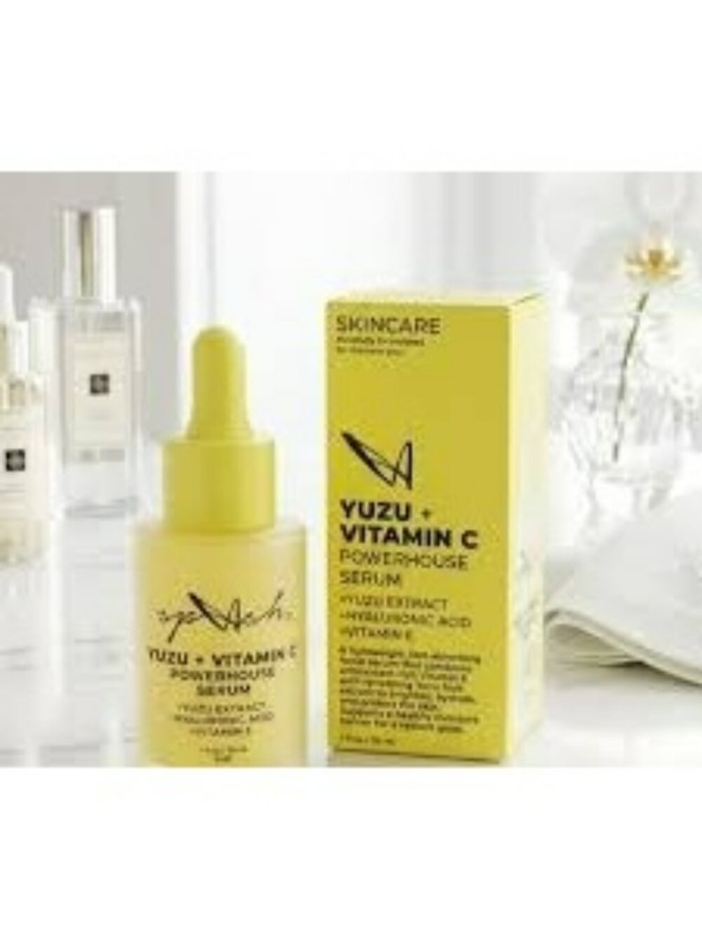 LA Splash Yuzu + Vitamin C Powerhouse Serum 1 Fl Oz Brightening & Hydrating Skin